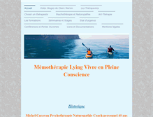 Tablet Screenshot of memotherapie.net